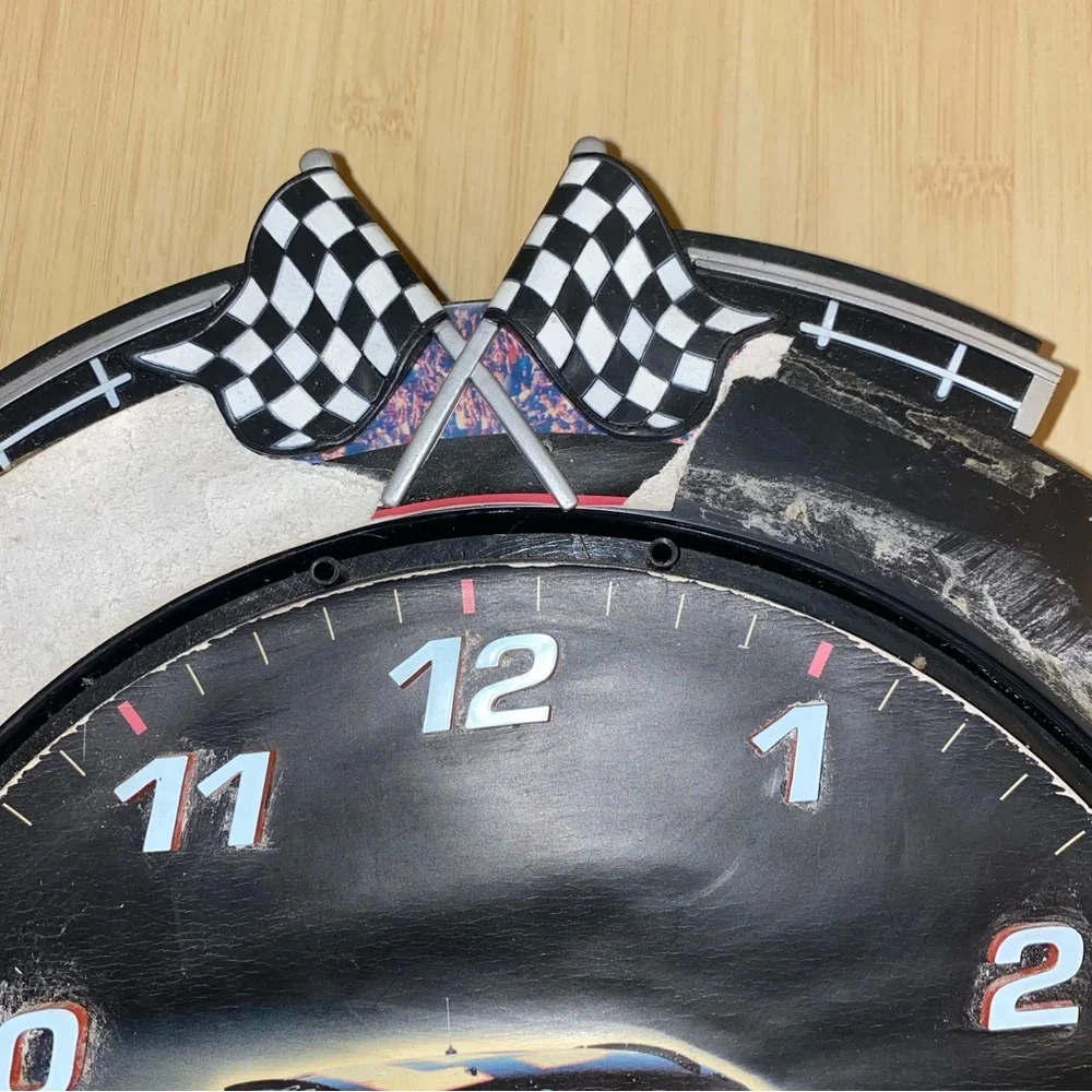 Vintage Emson Dale Earnhardt Racing 2000 Clock Home Decor Nascar